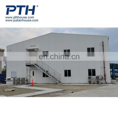 Standard Prefab House Construction Villa Warehouse/Workshop/Hanger/Garage/Aircraft Steel Structure