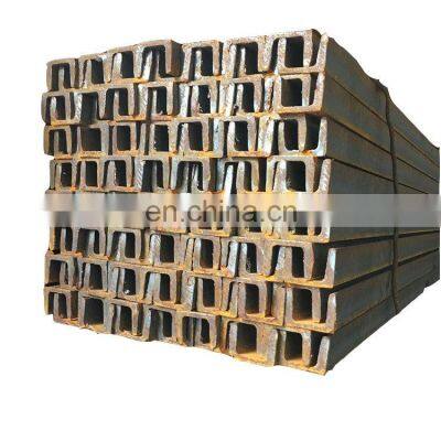 Hot rolled mild Customized steel channels C Channel steel U Channel steel