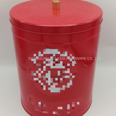 High-capacity cookies tea rice storage tin box