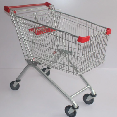 retail metal  Shopping Supermarket hand trolley Cart