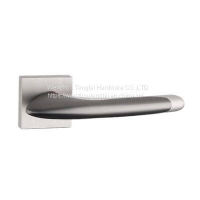 Popular New Design Good Quality Zinc Alloy/zamac/zamak/aluminum Door Handle for European Door Lock