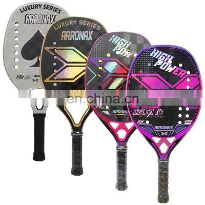 Beach Tennis Rackets Paddle Soft EVA 24K Face new Design Beach Rackets with Presents