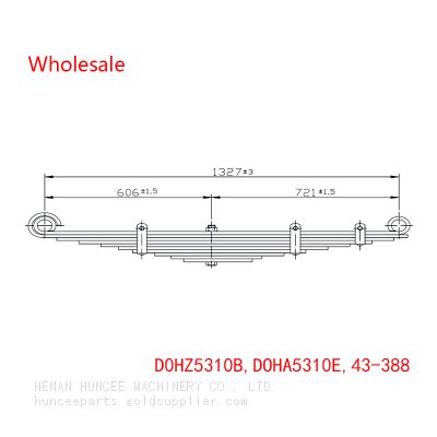 D0HZ5310B, DOHA5310E, 43-388 Ford Front Axle Spring Wholesale