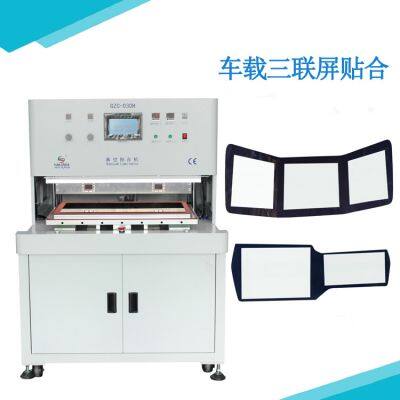 Shenzhen Hailunda 500X700mm OCA vacuum laminator 40mm use height Open tool operation 100 degrees operating temperature