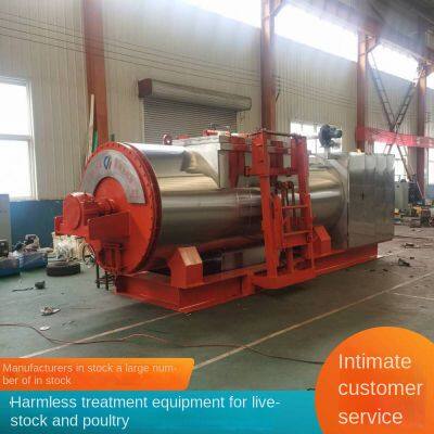 dead and diseased chicken and duck carcass disposer, biological fermenter, harmless treatment equipment for large cattle farms