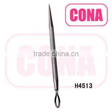 stainless steel cuticle stick nail pusher