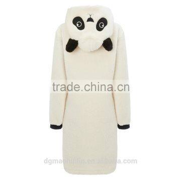 Long Sleeve Fleece Cute Hoodie Winter Pajamas For Women photo-3