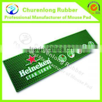 Custom nitrile rubber promotional bar beer mat Nonwoven fabric bar mat