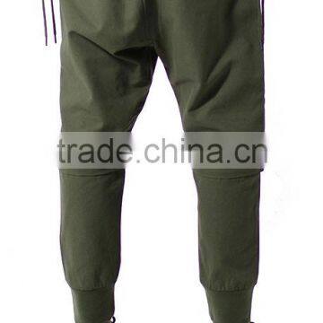 Custom Mens Stylish Military Joggers With Removable Zip Leg Panels
