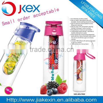 700ML Tritan Fruit Infuser Water Bottle