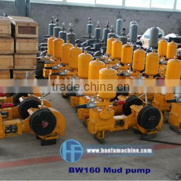 BW160mud pump for 200m depth water well project