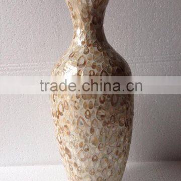 Best selling High quality MODERN natural mother of pearl inlay vase from Vietnam