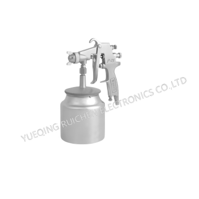 Pneumatic Paint Gun Household Car Furniture Paint Tool on the Pot High Spray Gun