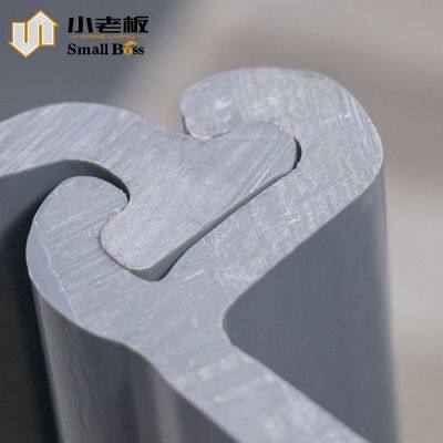 Philippines River Protection Hot Selling Retaining Sea Walls No Steel Sheet Pile PVC Vinyl U Type Plastic Sheet Pile photo-6