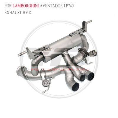 HMD Titanium Alloy Exhaust Catback is Suitable for Lamborghini Aventador LP700-4/LP740/SVJ Muffler Valved Exact Fit For Cars WhatsApp+86 18946955156 photo-4