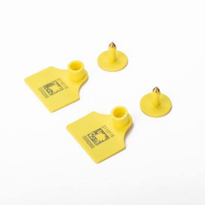 Shovel-shaped Visual Ear Tags & Electronic Ear Tags for Animal ID 134.2Khz Ear Tag for Manual/Auto Reading photo-3