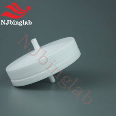 Возвратно-пригодный зажим для газового отбора проб с уплотнительным кольцом и держателем фильтра из мембраны PTFE