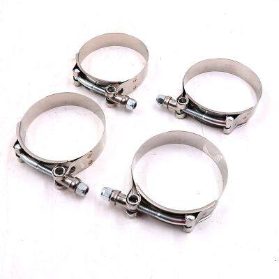 Genuine SANY Excavator T-Bolt Hose Clamp A229900002683 | Heavy-Duty Stainless Exhaust Clamp for SY200 / SY235 / SY485