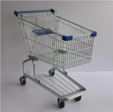 Metal Store Supermarket Shopping Trolley Cart photo-4