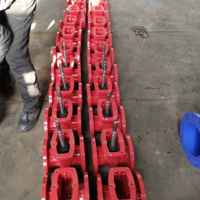 ANSI 6in Fire Signal Gate Valve Flange Cast/Ductile Iron GG25 GGG50 AWWA C509 Grooved Soft Seal Gate Valve photo-6