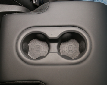 25 TMY Juniper 2nd Row Cup Holder, Sillicone, Black. photo-2