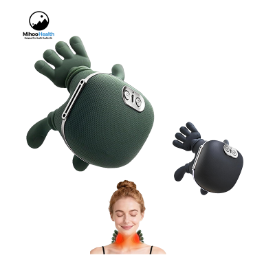 Умный массажер для шеи и плеч с регулируемой ремочкой и функцией нагрева  MH-BY058