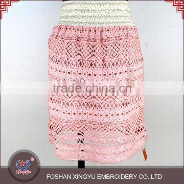 Factory direct supply hot selling latest model pink skirt beautiful girl dress