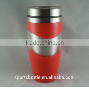 fashionable design high quality certificated auto mug with ss cap