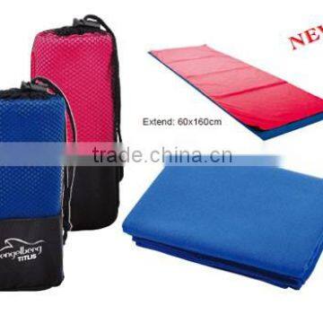 Yoga Mat Towel 200 Gram Microfiber Super Fast Drying with Customized Logo for Promotion