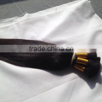 Wholesale good quality remy human hair bulk from shanghai China