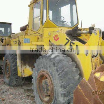 reasonable price used wheel loader TCM 75B oringinal china for cheap sale in shanghai