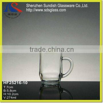 10oz Glass Cup With Handle HF25216-10