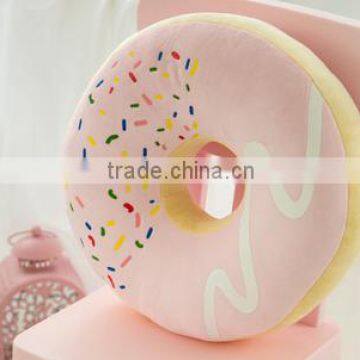Lifelike Doughnut Shaped Plush Stuffed Sofa Hug Pillow photo-4