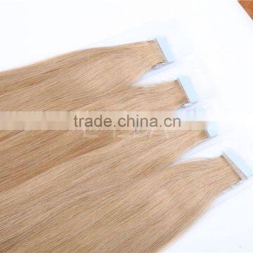 Raw natural Russian remy hair tape hair extension