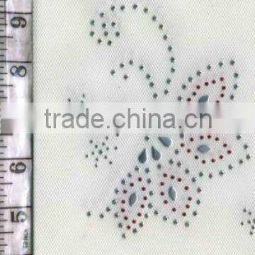 Hot Fix Iron on Appliques, Rhinestud Heat Transfer Aluminum MATERIAL FOR SEW ON CLOTHING OR NOTION ITEMS DECORATION