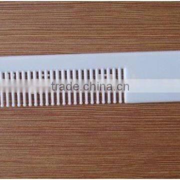 yellow plastic straight hotel comb /children comb & brush set