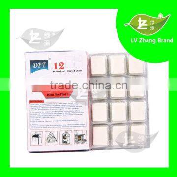 High Quality Saudi Arabia Smokeless And Tasteless Snow White Solid Fuel