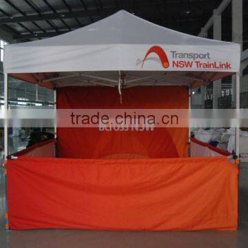 10x10ft pop up hexagonal canopy screen printing folding tent