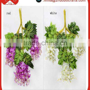 Large Artificial Westeria Cheap Wedding Decorations Silk Flowers photo-3