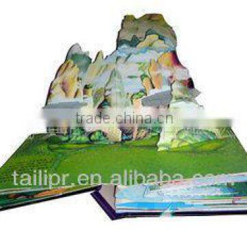 New Design Children Book Printing / Printing Children Board Book / Pop up Book *B005 photo-2