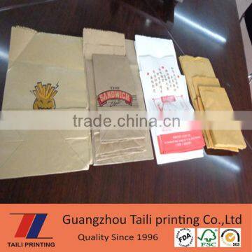 Custom Wax Lined Paper Bags for Hot Food photo-2