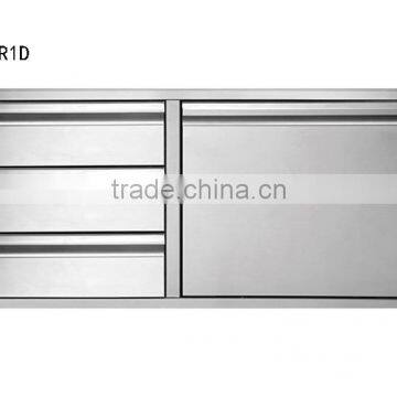 Stainless steel outdoor kitchen component door cabinet Stainless built in door                        
                                                Quality Choice