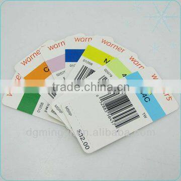 new customer design clothes hang tags, clothing hangtag