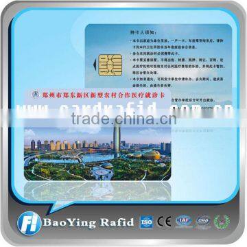 Waterproof rf id CR80 Card for Time Attendance