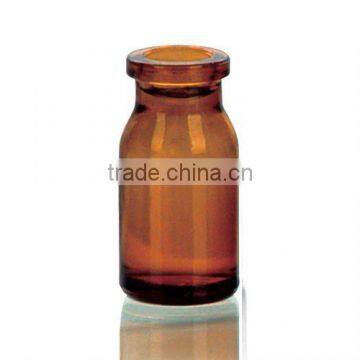 8ml Amber Molded Injection Vials for Antibiotics ,USP TYPE II,III