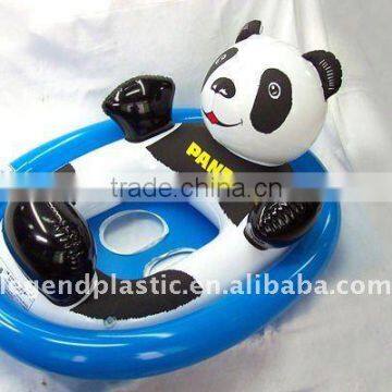 inflatable panda riding for baby