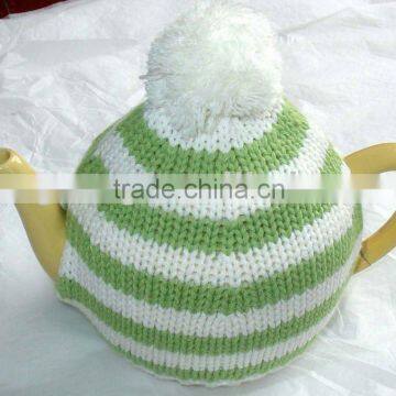 woven tea cosy