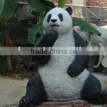 FRP panda statue