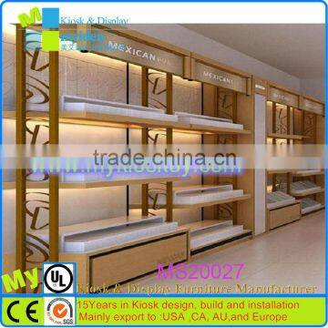 Cheap price shoes store furniture for shoes shelves display in store