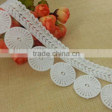 100% Emboridery Cotton Lace for Ladies Dress --- H1671 Quality Choice photo-2